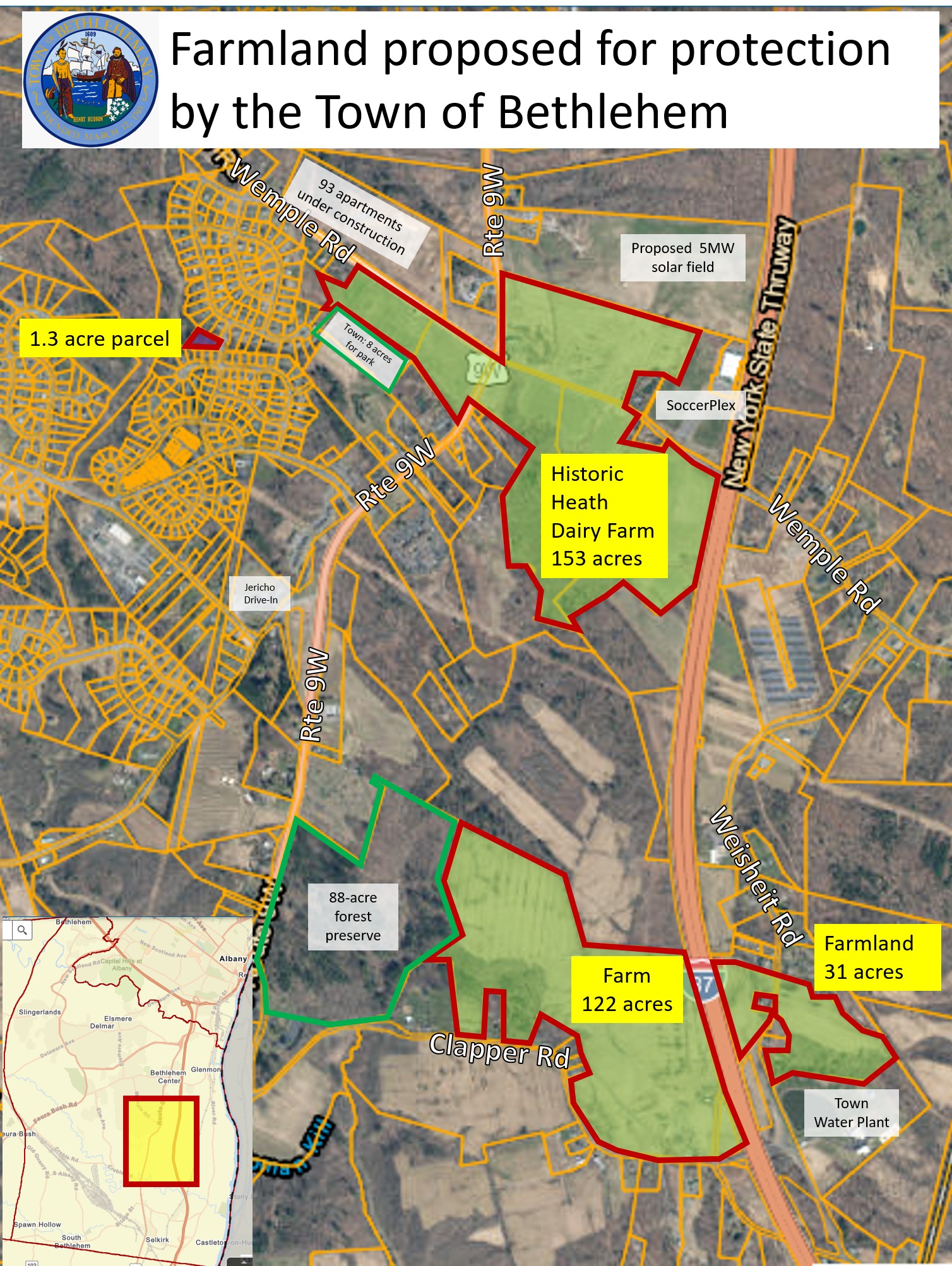 Map Milltowne Parcels 